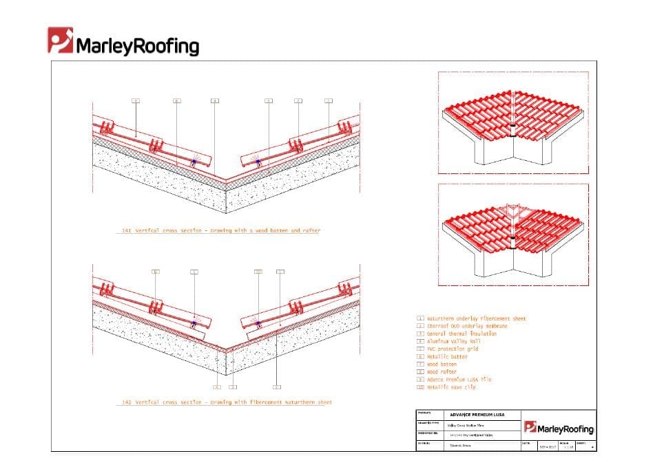 Advance Lusa Dry Valley - Marley Roofing