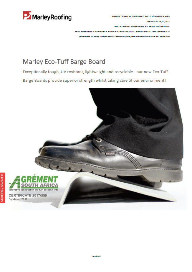 Marley Eco-Tuff Barge Board