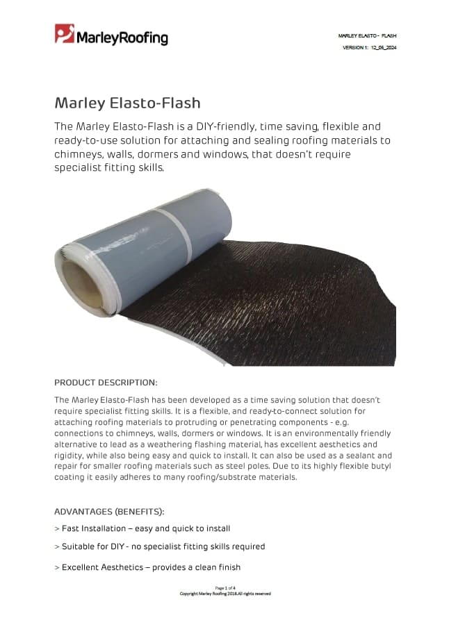 Marley Elasto Flash Datasheet