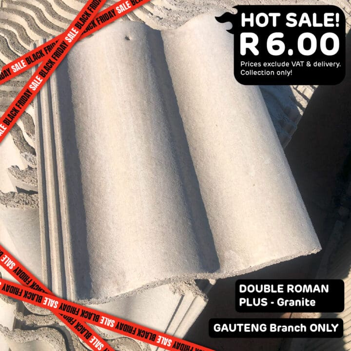 Marley Double Roman Plus - Granite Black Friday Sale!