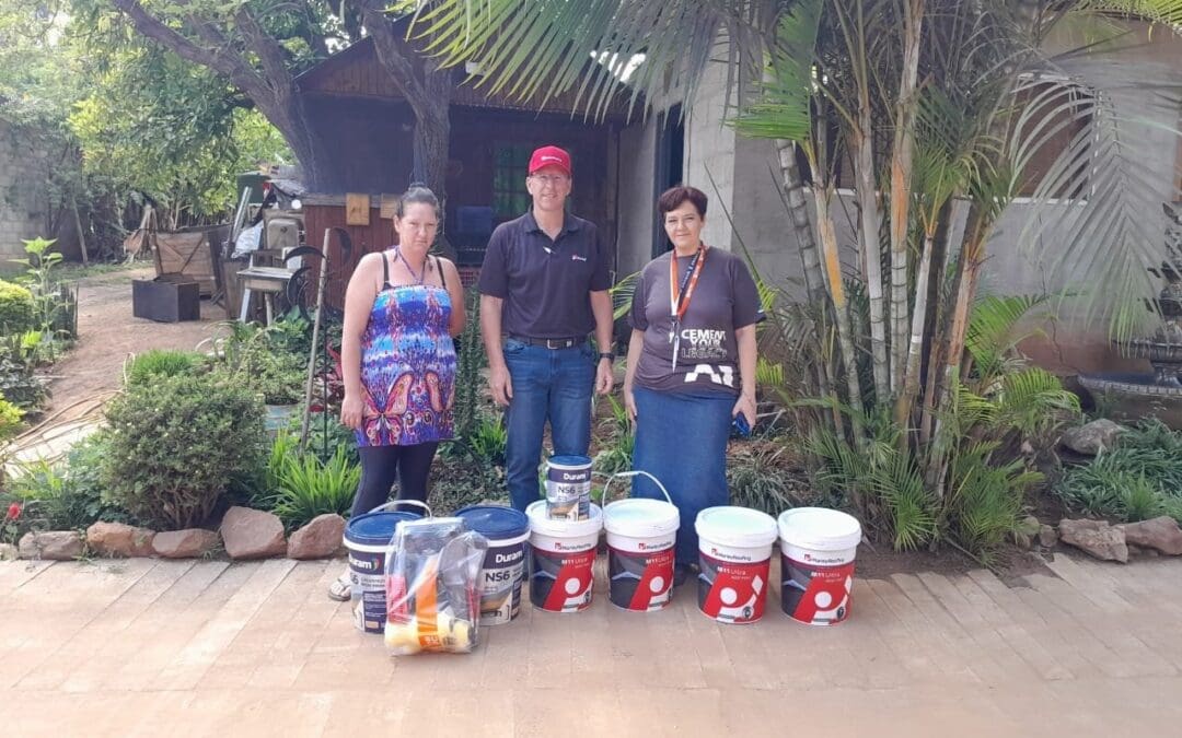 Community Support Through Action: Transforming Lives One Coat of Paint at a Time