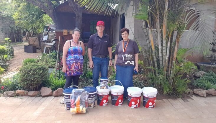 Community Support Through Action: Transforming Lives One Coat of Paint at a Time