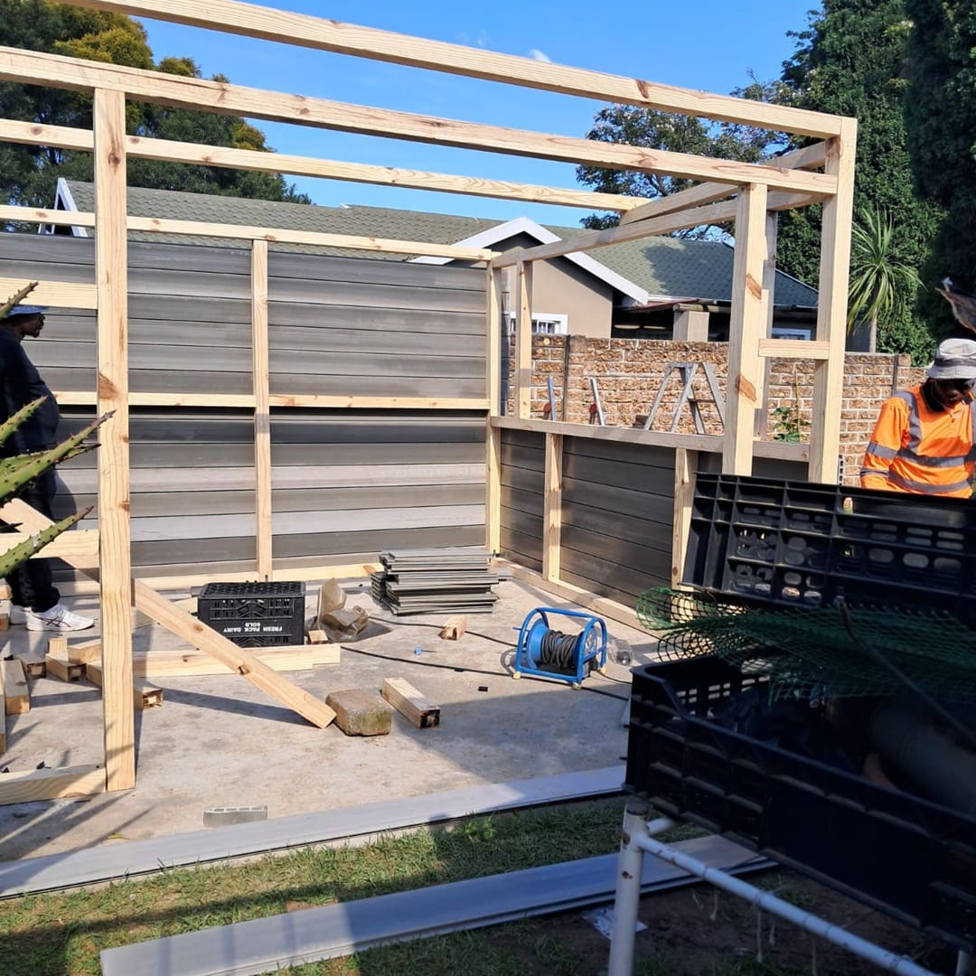 prefabricated homes with Marley Eco-Tuff Building Plank